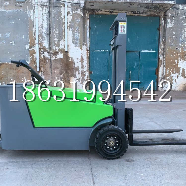 鹰手营子矿区小型电动叉车1吨2吨步行站驾式电瓶堆高充电装卸车液压升降车铲车